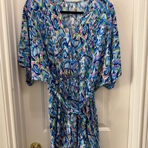 Colorful Floral Romper